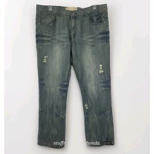 FUSAI By Focus USA Jeans‎ Men's Size 40x32 Vintage Distressed Grunge Y2K Skater